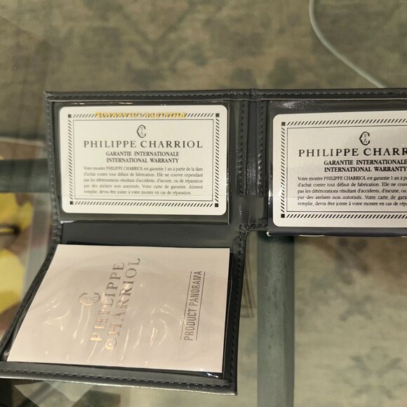 Phillipe Charriol Mens Watch: Colvmbvs 9011910 With Box and Papers - Picture 4 of 5